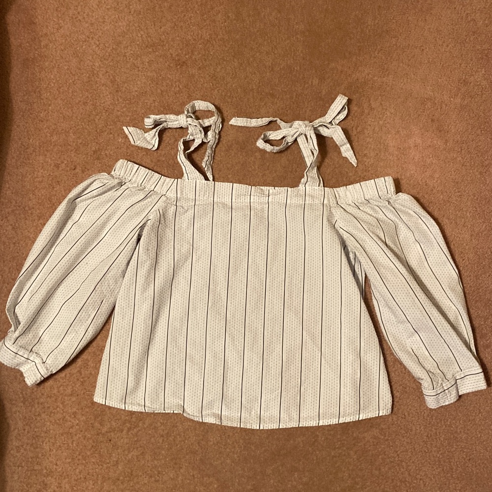A New Day off the shoulder top